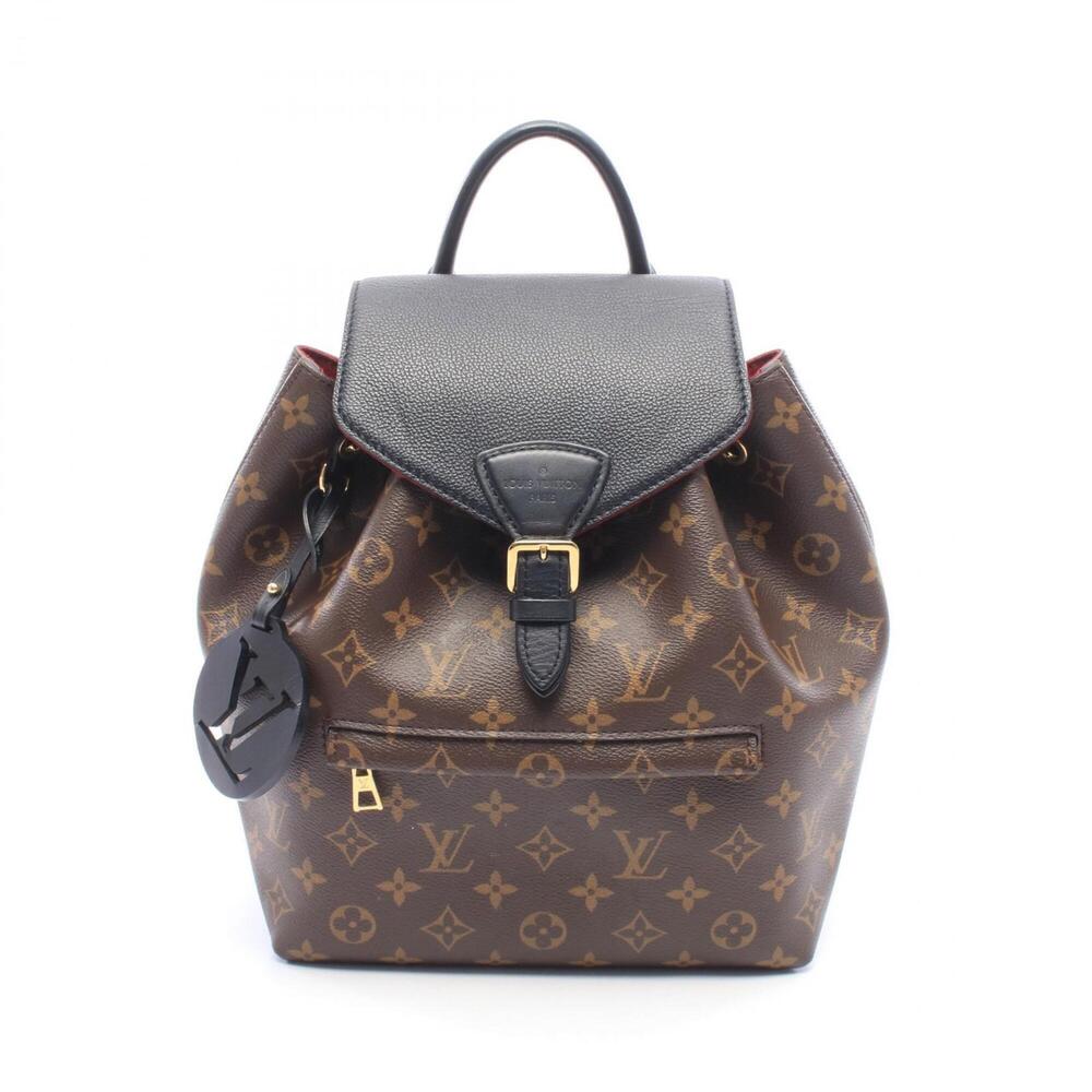 Louis Vuitton Montsouris NM PM Monogram Backpack/Handbag, Coated Canvas and L...
